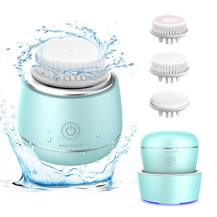 Waterproof Facial Cleansing Brush – Private Label Electric Silicone Sonic Face Cleanser