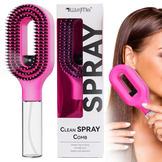 2-in-1 Detangling Mist Hairbrush