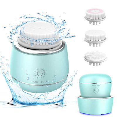 Waterproof Facial Cleansing Brush – Private Label Electric Silicone Sonic Face Cleanser