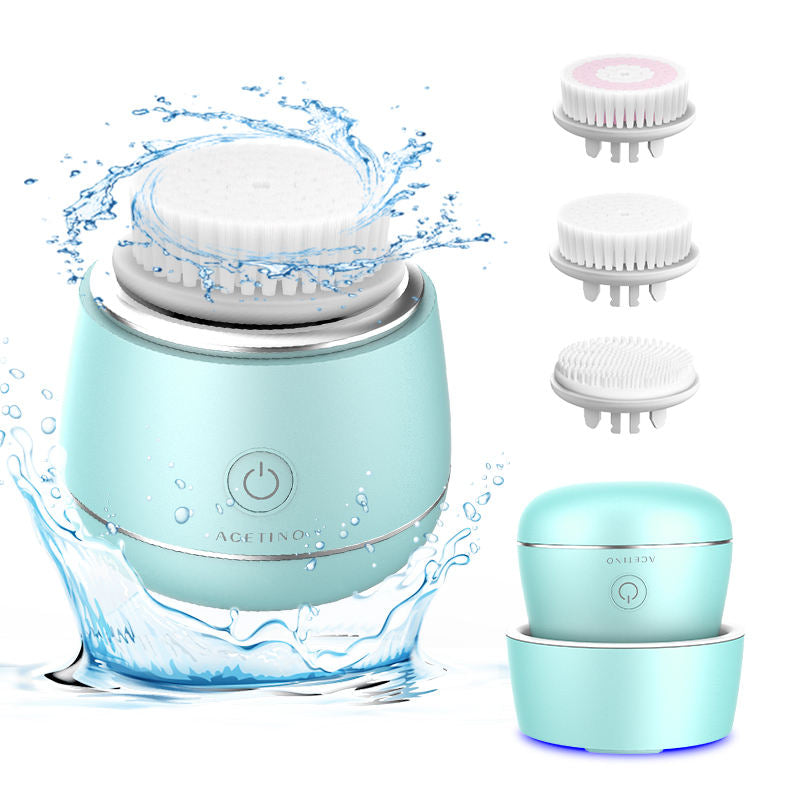 Waterproof Facial Cleansing Brush – Private Label Electric Silicone Sonic Face Cleanser