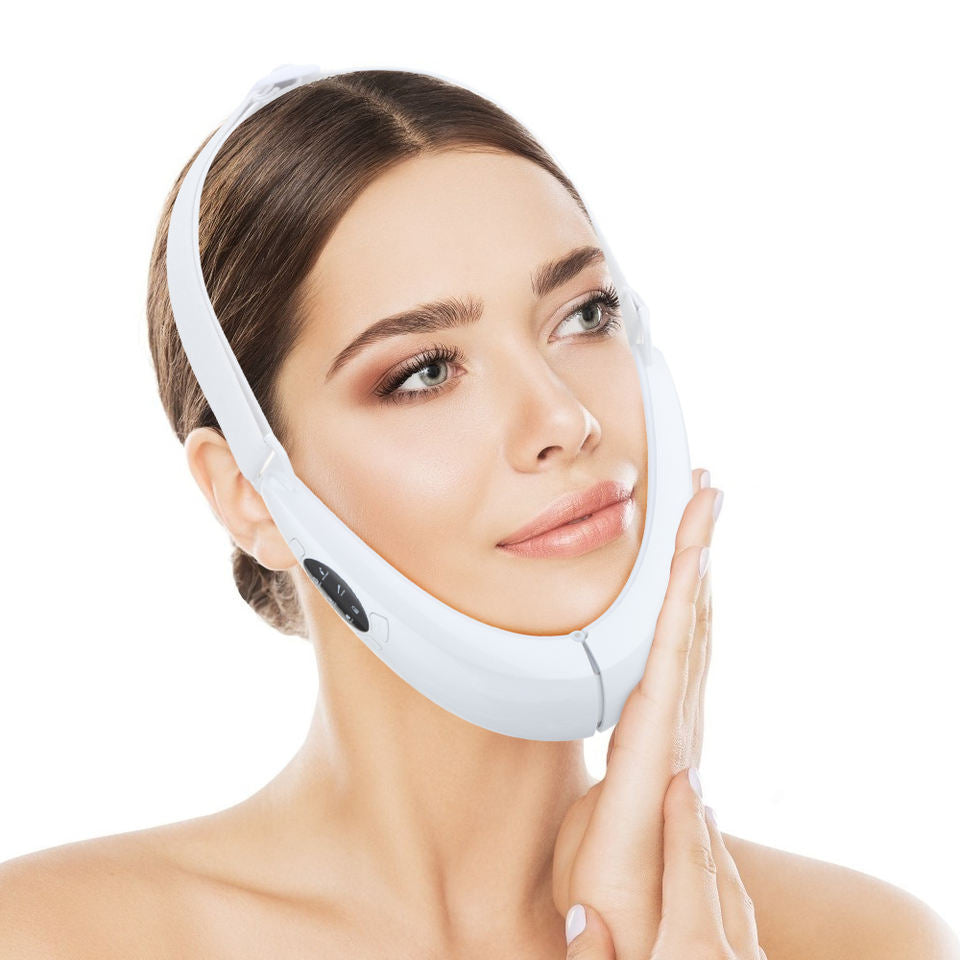 KKS V-Line Double Chin Reducer – Facial Slimming Strap & Chin Lift Contour Band