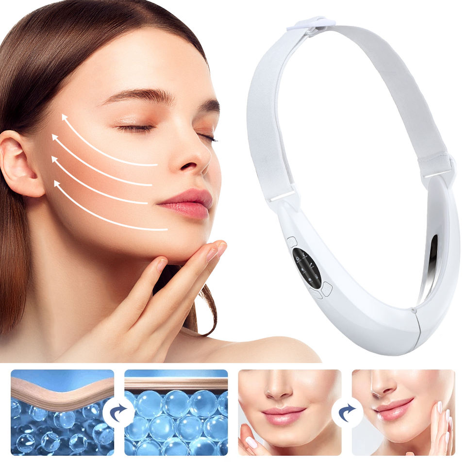 KKS V-Line Double Chin Reducer – Facial Slimming Strap & Chin Lift Contour Band